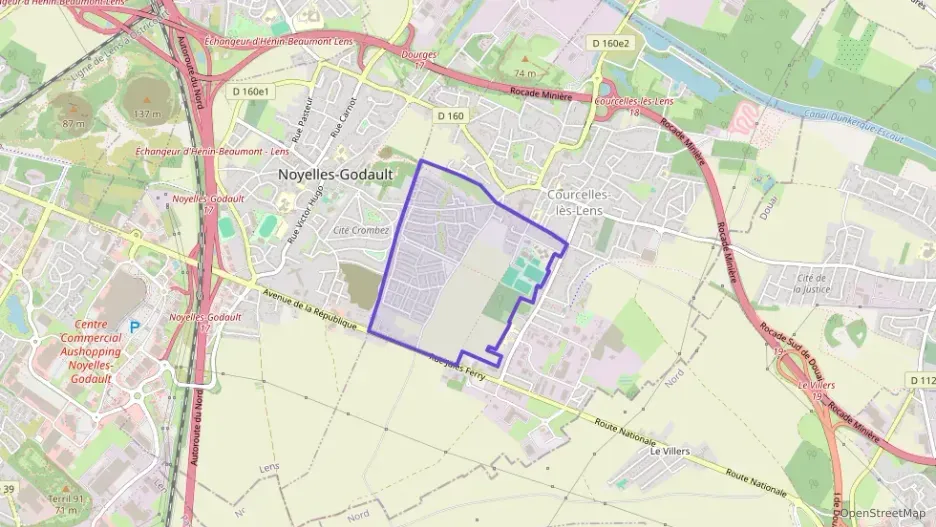 Maison 76 m² quatre pièces à vendre à Courcelles-lès-Lens