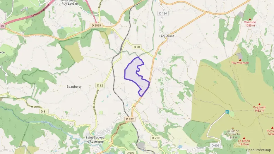 Maison 59 m² deux pieces à vendre à Saint-Sauves-d`Auvergne