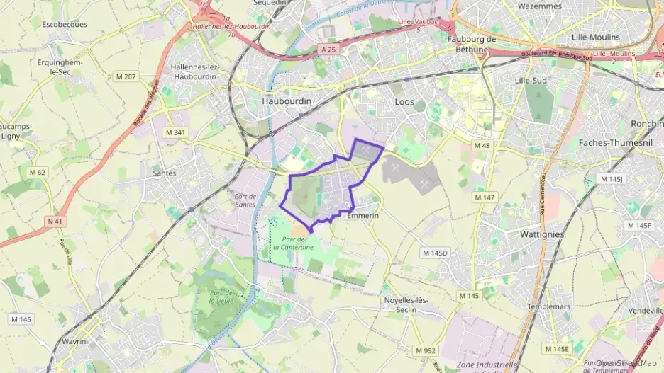 Maison 86 m² quatre pièces à vendre à Emmerin Maison 86 m² quatre pièces à vendre à Emmerin