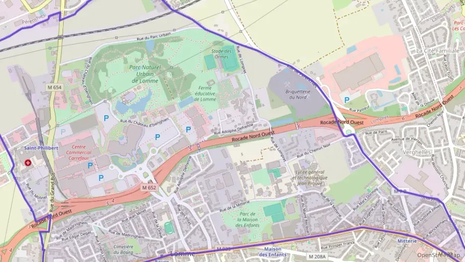 Maison 90 m² quatre pièces à vendre à Lille