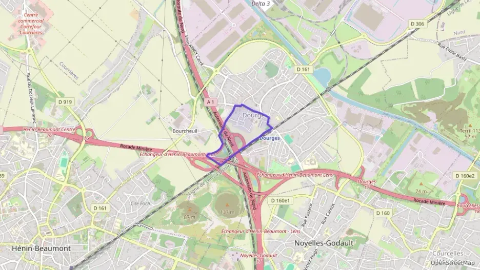 Maison 91 m² quatre pièces à vendre à Dourges