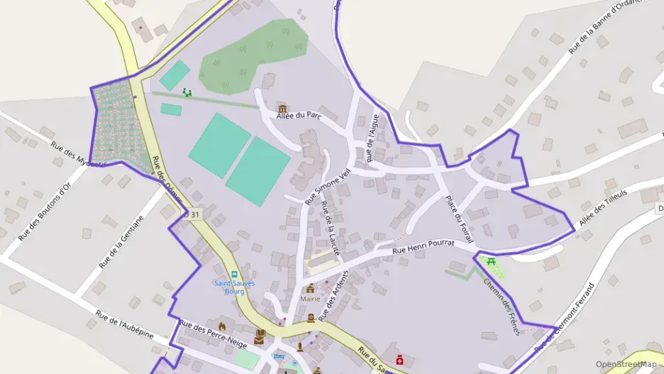 Maison 69 m² deux pieces à vendre à Saint-Sauves-d`Auvergne