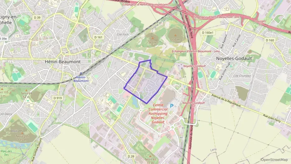Maison 117 m² cinq pièces à vendre à Hénin-Beaumont