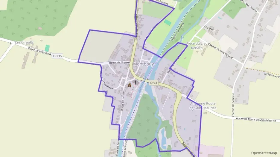 Maison 78 m² trois pièces à vendre à Montbouy