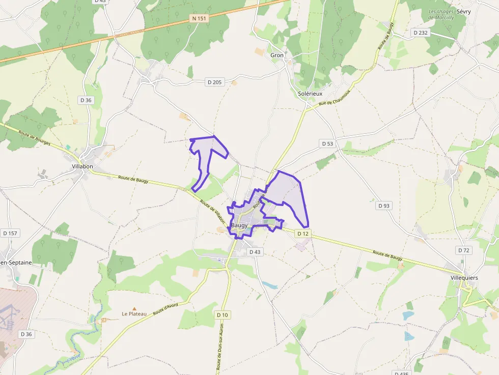 Maison 95 m² quatre pièces à vendre à Baugy