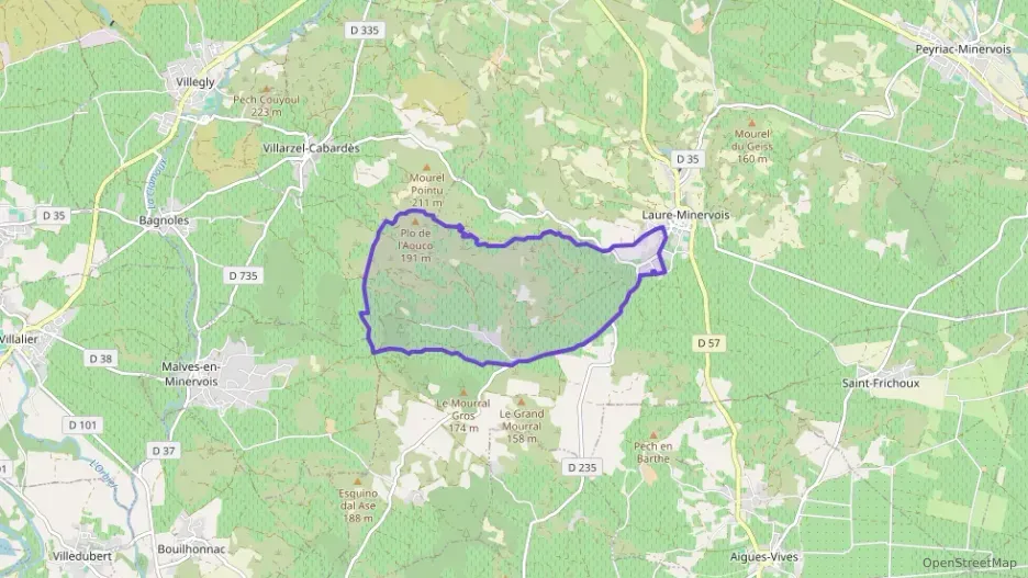 Maison 70 m² quatre pièces à vendre à Laure-Minervois