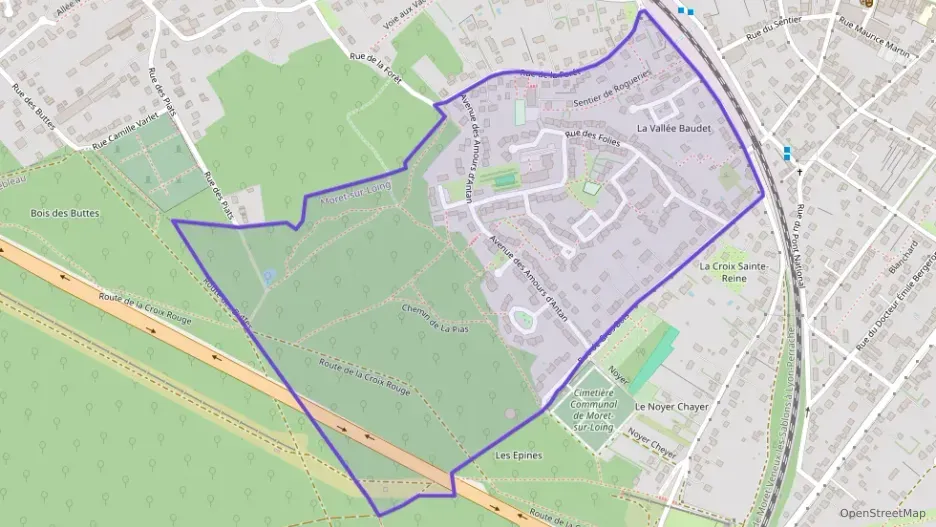 Maison 94 m² quatre pièces à vendre à Moret-Loing-et-Orvanne Maison 94 m² quatre pièces à vendre à Moret-Loing-et-Orvanne