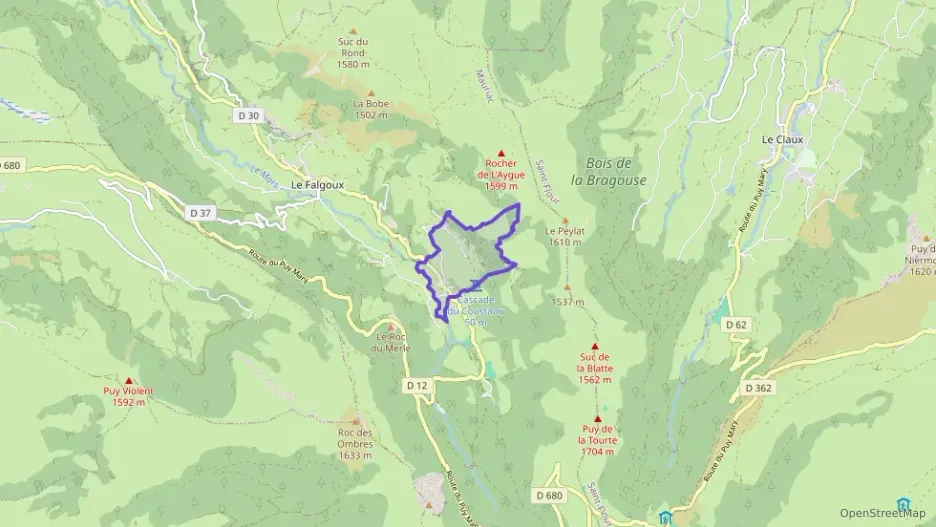 Maison 75 m² cinq pièces à vendre à Le Falgoux Maison 75 m² cinq pièces à vendre à Le Falgoux