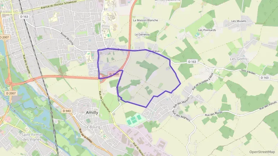 Maison 82 m² quatre pièces à vendre à Amilly