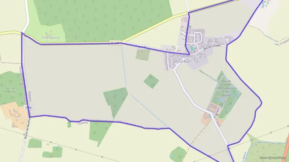 Maison 90 m² quatre pièces à vendre à Les Chapelles-Bourbon