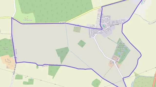 Maison 90 m² quatre pièces à vendre à Les Chapelles-Bourbon