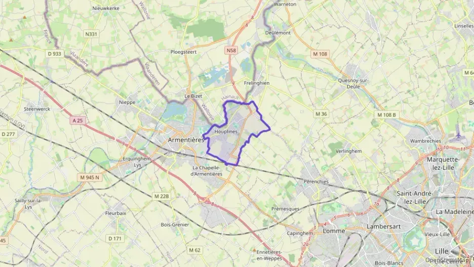 Maison 75 m² trois pièces à vendre à Houplines Maison 75 m² trois pièces à vendre à Houplines