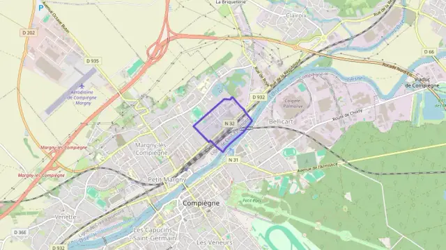 Maison 55 m² trois pièces à vendre à Margny-lès-Compiègne