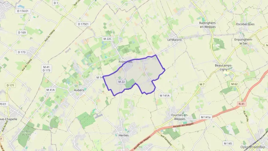 Maison 80 m² quatre pièces à vendre à Fromelles Maison 80 m² quatre pièces à vendre à Fromelles