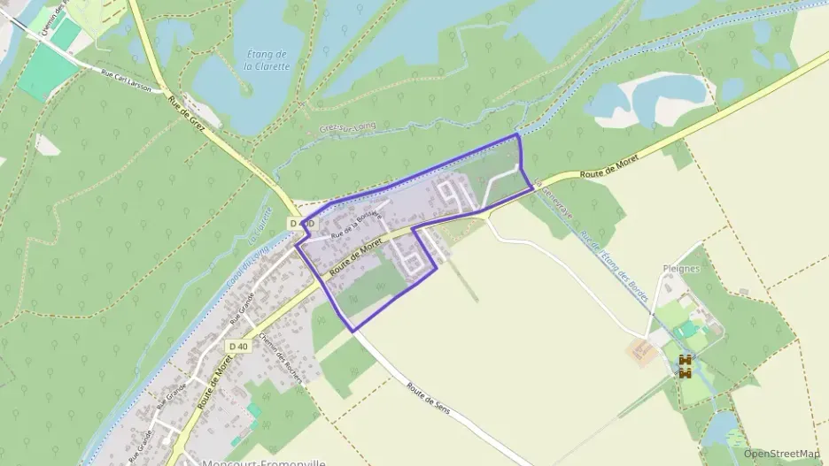 Maison 73 m² quatre pièces à vendre à Montcourt-Fromonville Maison 73 m² quatre pièces à vendre à Montcourt-Fromonville