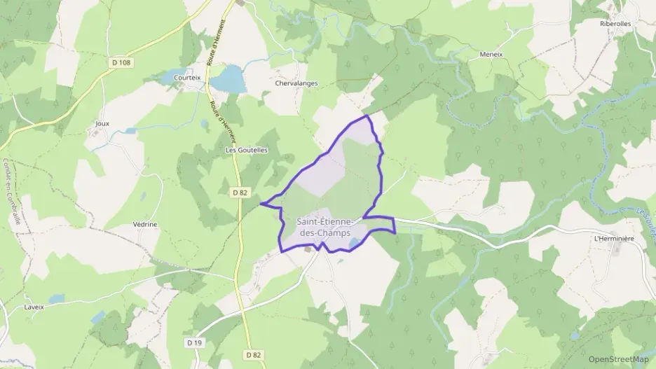 Maison 90 m² trois pièces à vendre à Saint-Étienne-des-Champs