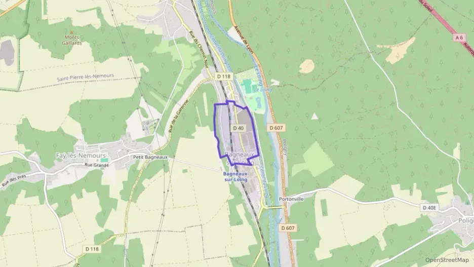 Maison 60 m² trois pièces à vendre à Bagneaux-sur-Loing