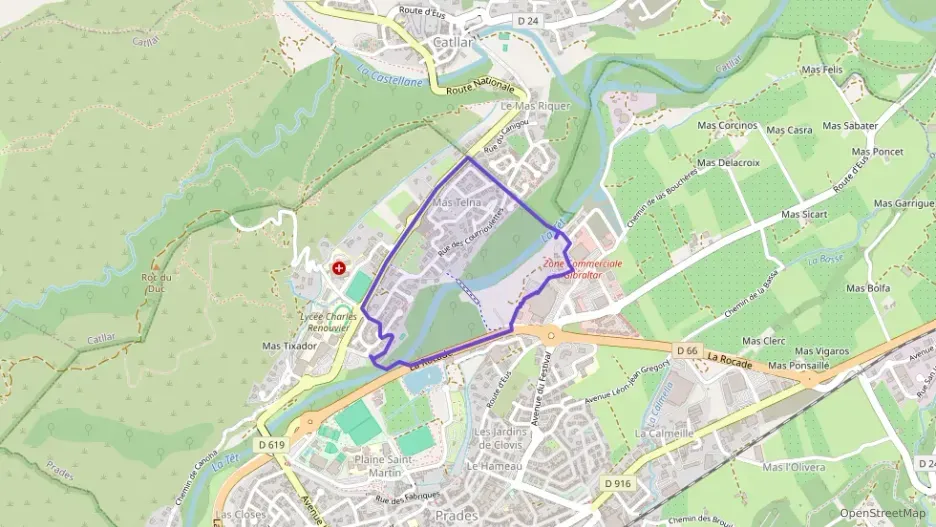Maison 87 m² quatre pièces à vendre à Prades Maison 87 m² quatre pièces à vendre à Prades