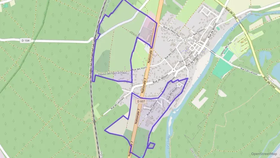 Maison 64 m² quatre pièces à vendre à Grez-sur-Loing