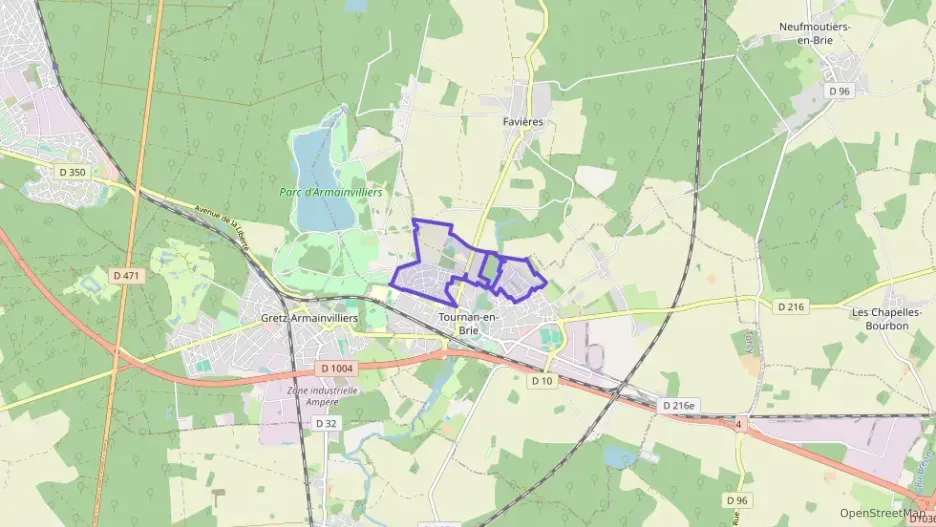 Maison 175 m² sept pièces à vendre à Tournan-en-Brie