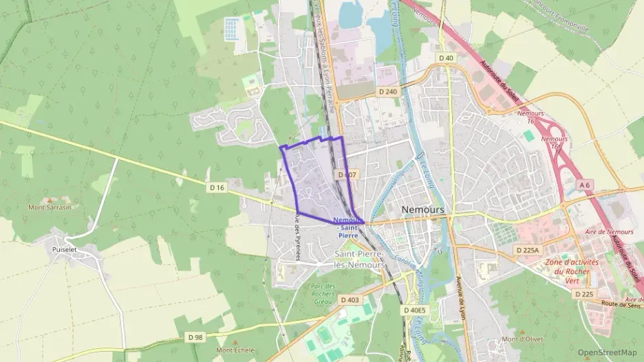 Maison 74 m² quatre pièces à vendre à Saint-Pierre-lès-Nemours