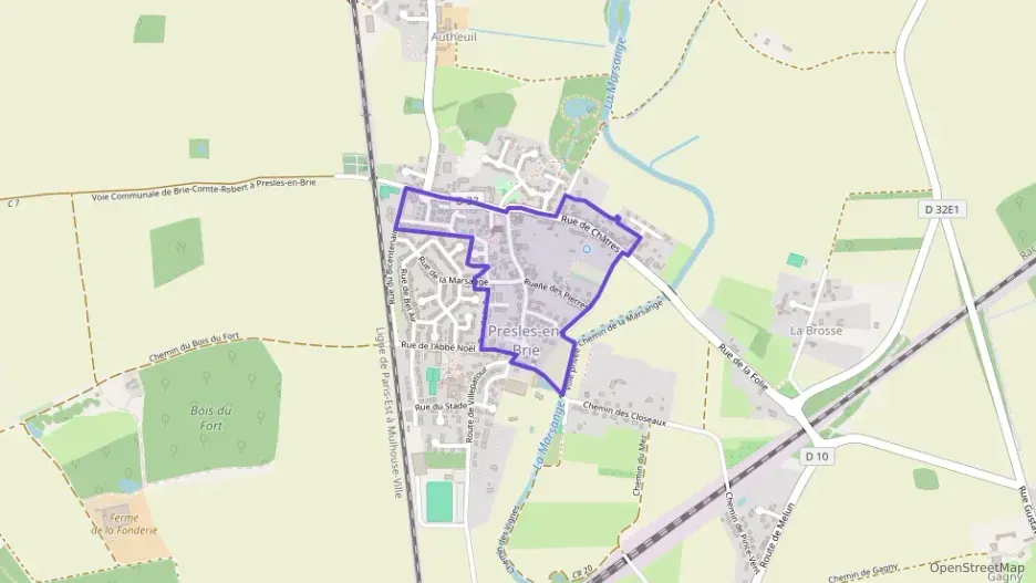 Maison 100 m² cinq pièces à vendre à Presles-en-Brie