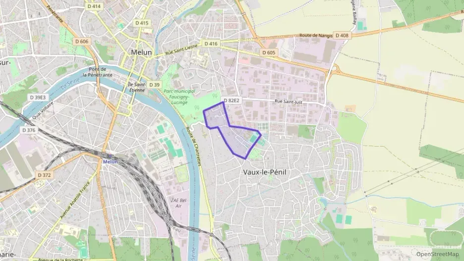 Maison 76 m² quatre pièces à vendre à Vaux-le-Pénil Maison 76 m² quatre pièces à vendre à Vaux-le-Pénil