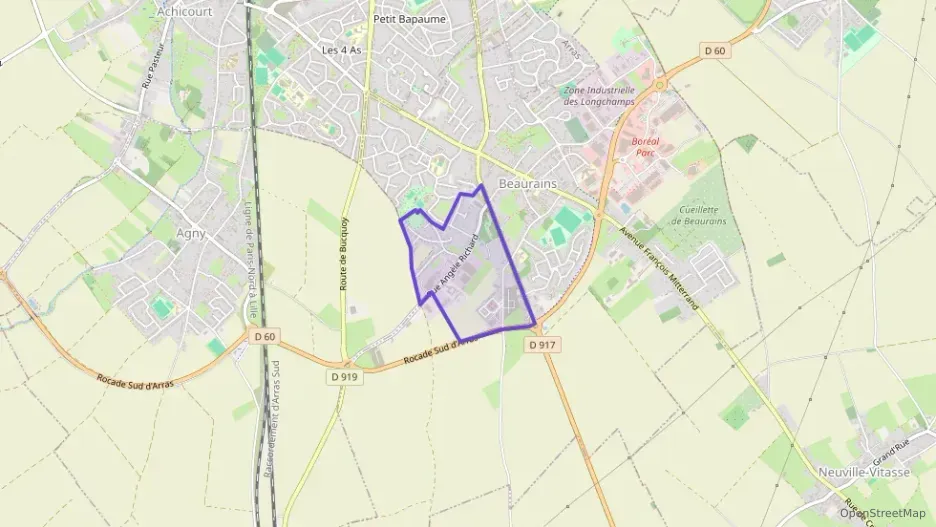 Maison 90 m² quatre pièces à vendre à Beaurains