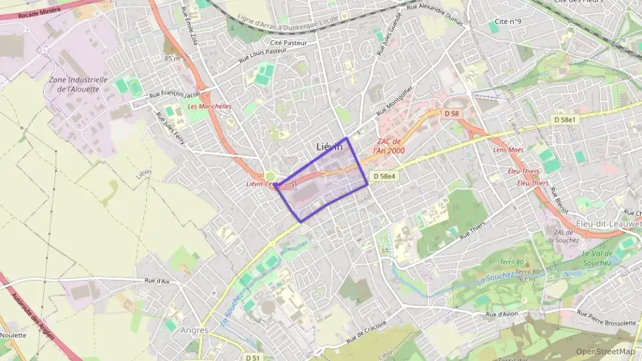 Maison 80 m² quatre pièces à vendre à Liévin