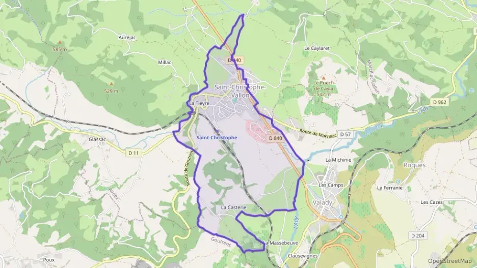 Maison 80 m² deux pieces à vendre à Saint-Christophe-Vallon
