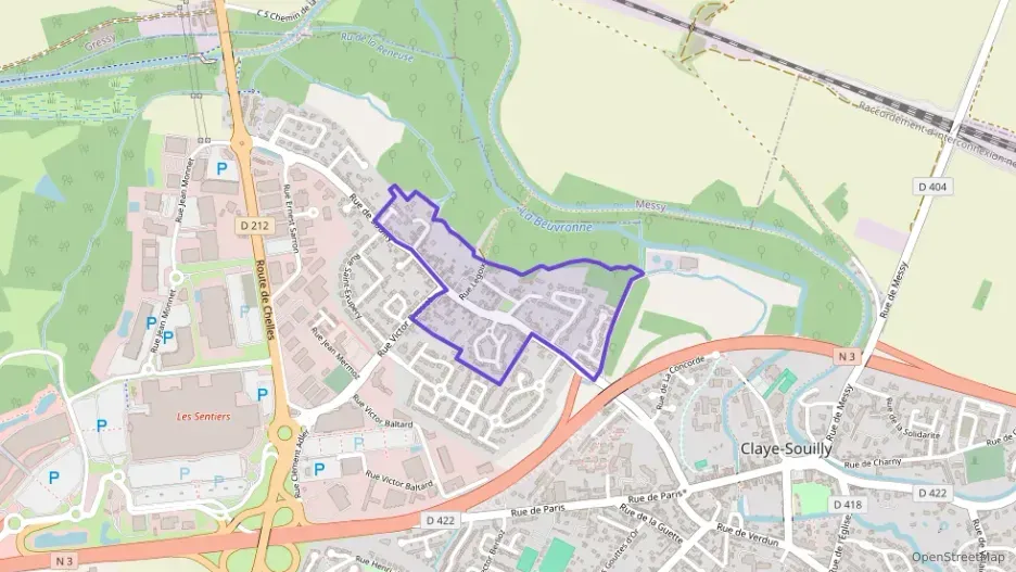 Maison 96 m² quatre pièces à vendre à Claye-Souilly Maison 96 m² quatre pièces à vendre à Claye-Souilly