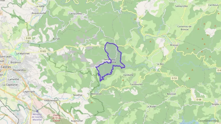 Maison 67 m² quatre pièces à vendre à Saint-Salvy-de-la-Balme