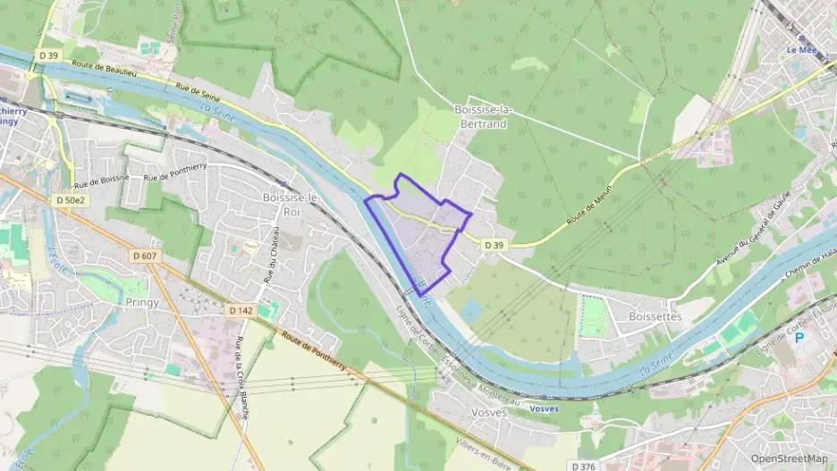 Maison 87 m² quatre pièces à vendre à Boissise-la-Bertrand