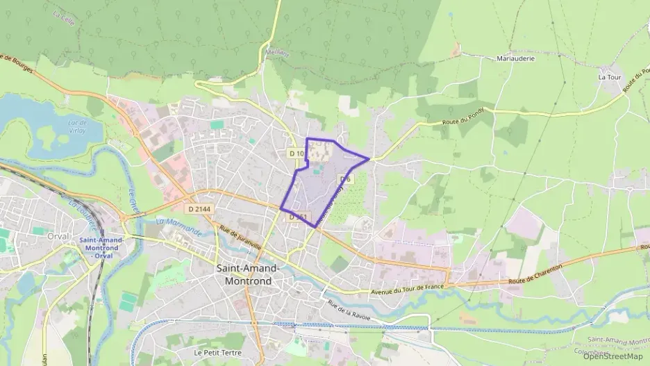 Maison 72 m² trois pièces à vendre à Saint-Amand-Montrond
