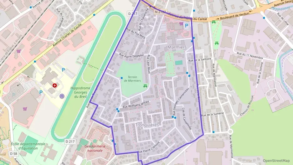 Maison 90 m² six pièces à vendre à Aurillac