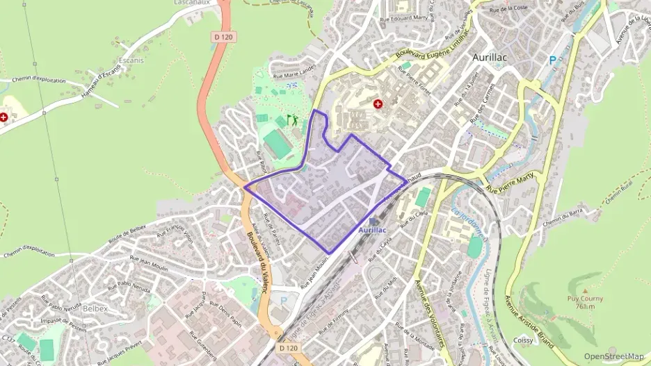 Maison 122 m² quatre pièces à vendre à Aurillac