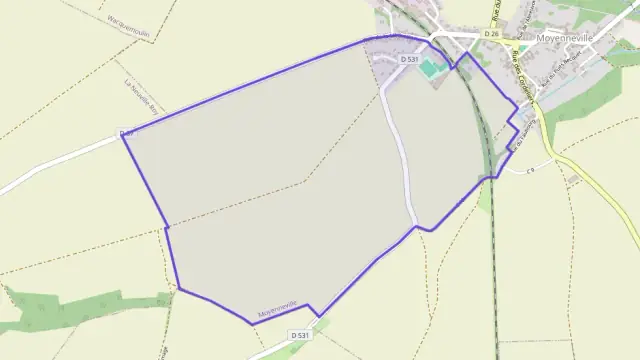 Maison 80 m² quatre pièces à vendre à Moyenneville