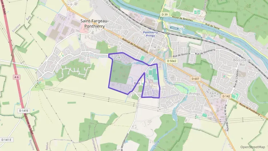 Maison 92 m² cinq pièces à vendre à Saint-Fargeau-Ponthierry