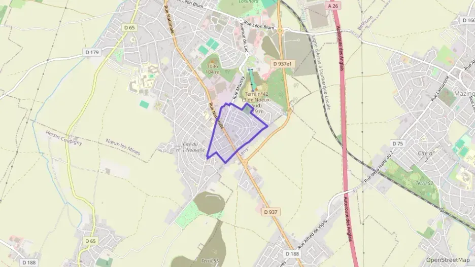 Maison 93 m² trois pièces à vendre à Nœux-les-Mines