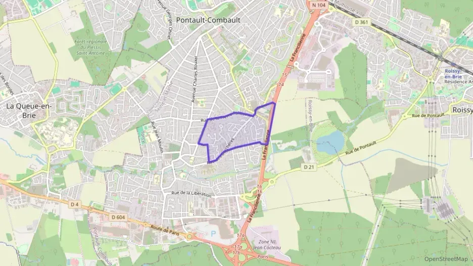 Maison 143 m² quatre pièces à vendre à Pontault-Combault