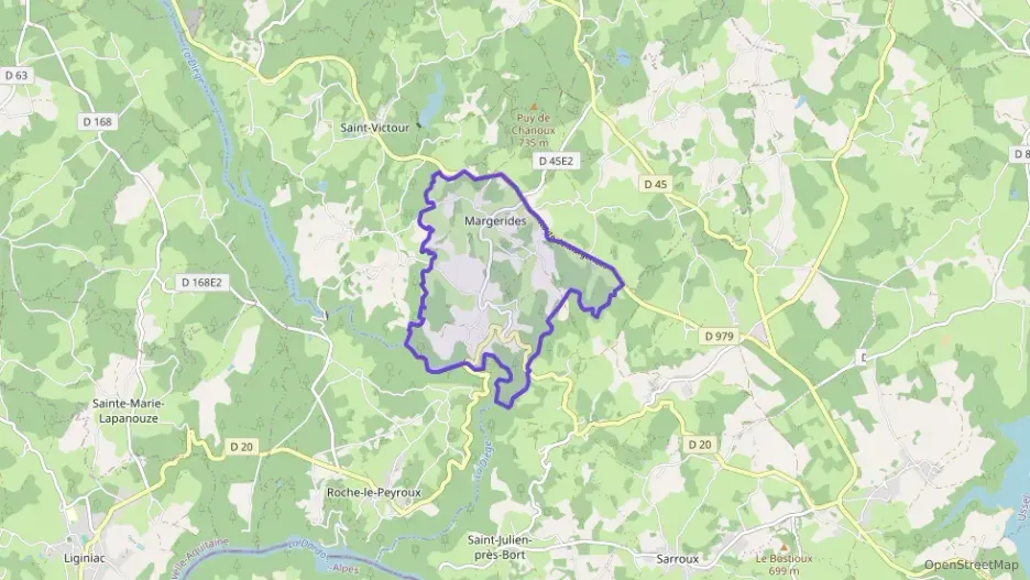 Maison 85 m² deux pieces à vendre à Margerides Maison 85 m² deux pieces à vendre à Margerides