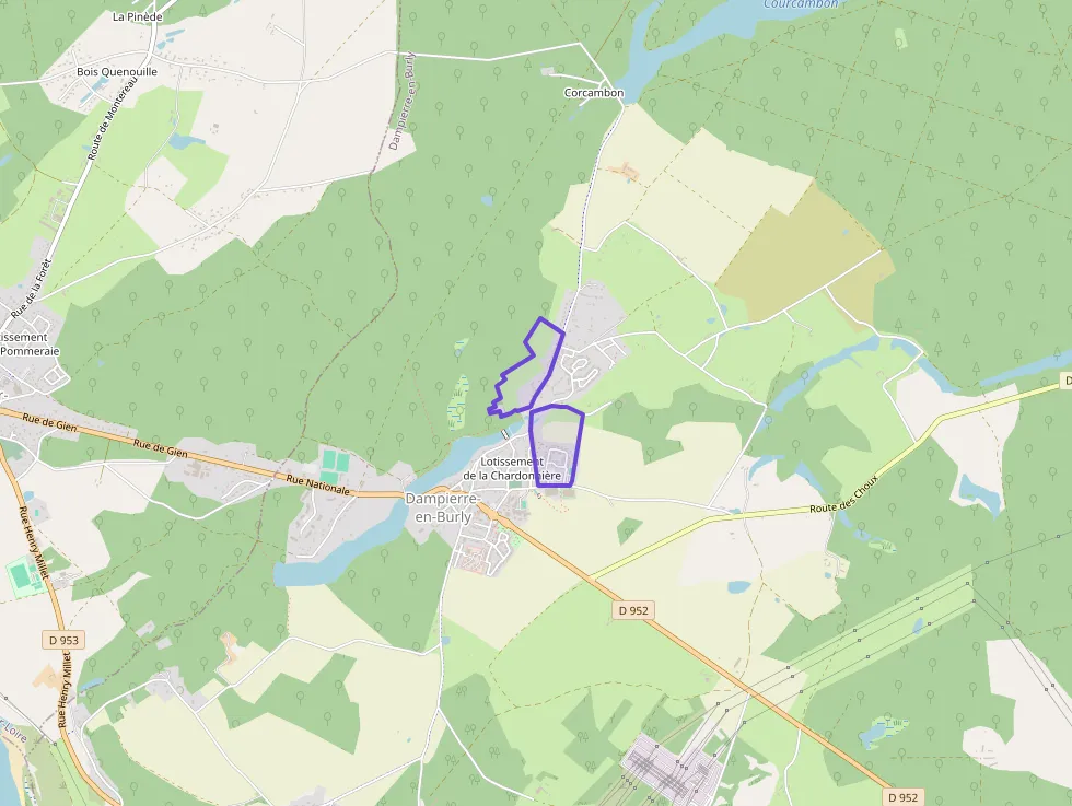 Maison 85 m² quatre pièces à vendre à Dampierre-en-Burly