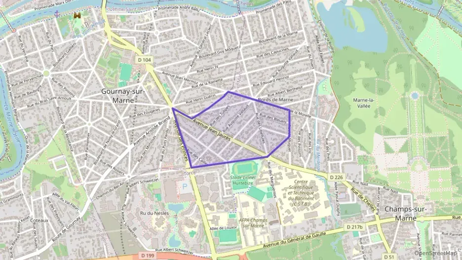 Maison 77 m² quatre pièces à vendre à Champs-sur-Marne