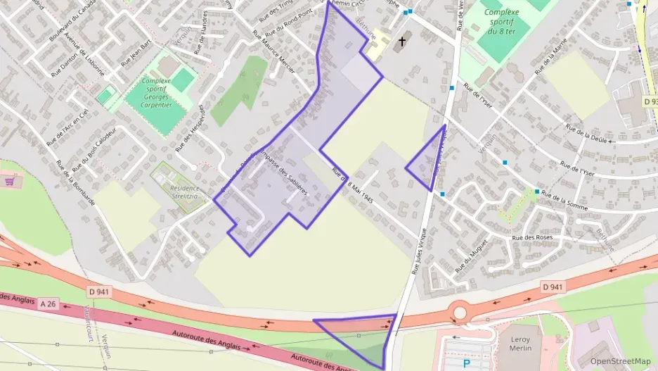 Maison 100 m² quatre pièces à vendre à Verquin