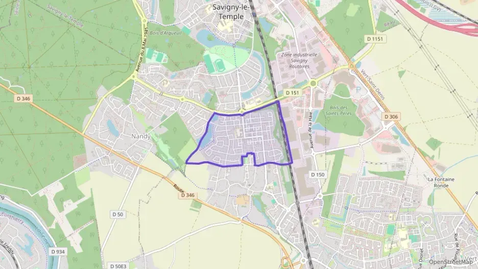 Maison 141 m² cinq pièces à vendre à Savigny-le-Temple