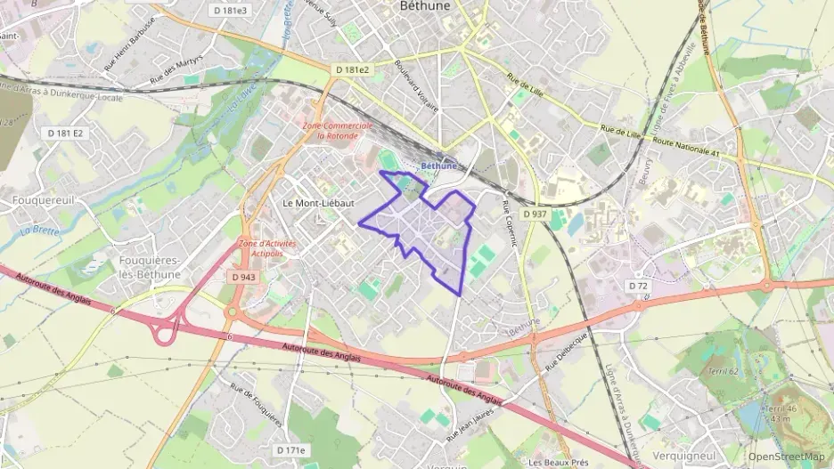 Maison 125 m² quatre pièces à vendre à Béthune