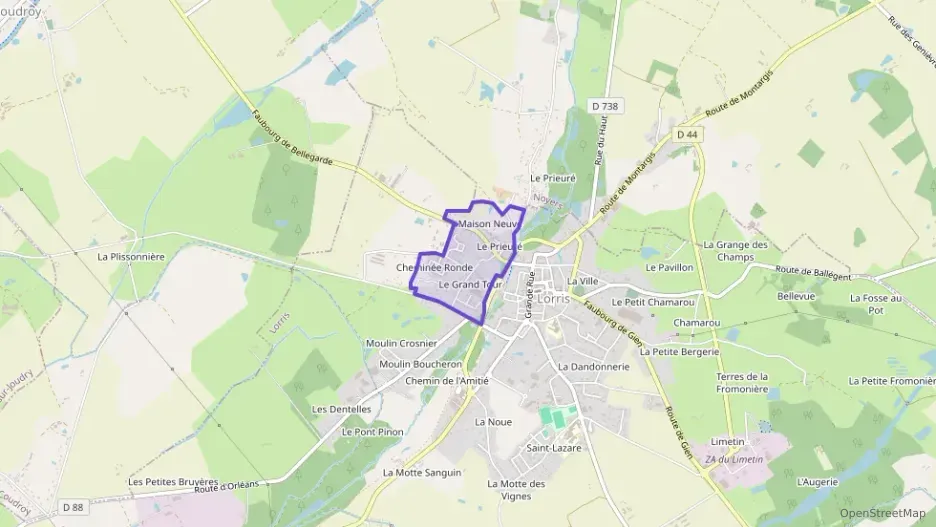 Maison 75 m² trois pièces à vendre à Lorris Maison 75 m² trois pièces à vendre à Lorris