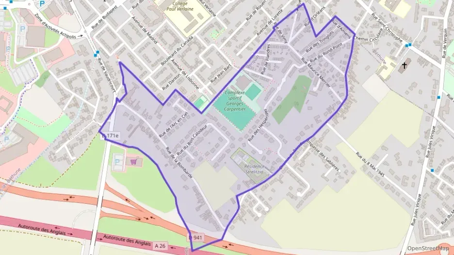 Maison 107 m² quatre pièces à vendre à Verquin Maison 107 m² quatre pièces à vendre à Verquin