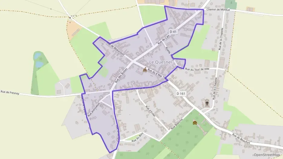 Maison 90 m² quatre pièces à vendre à Le Quesnel