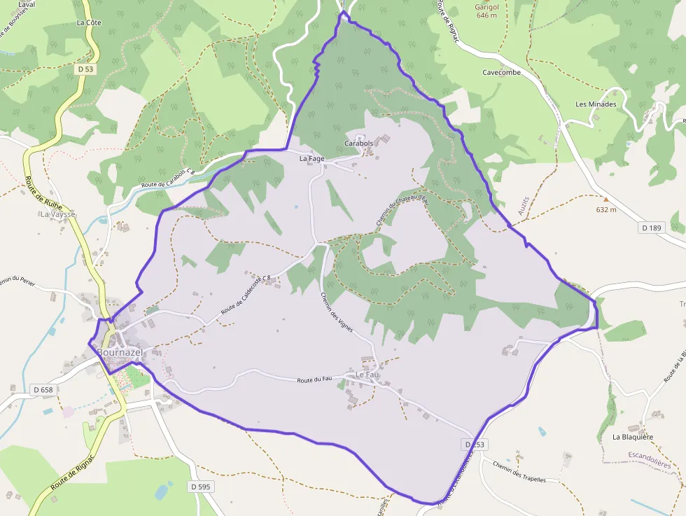 Maison 72 m² quatre pièces à vendre à Bournazel